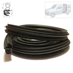 SELLO DE GOMA PUERTA CORREDERA RH/LH INTERIOR WEATHERTRIP SE ADAPTA FIAT DOBLO 2001-2010 - Imagen 1 de 4