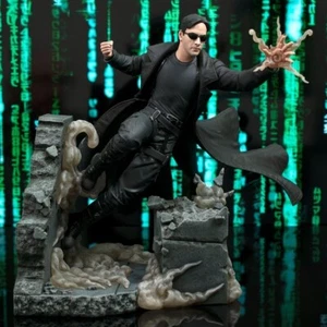 Diamond Select Toys The Matrix Gallery Neo PVC Statue - Picture 1 of 7