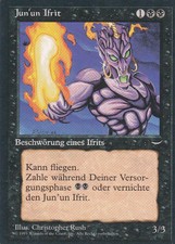 MAGIC THE GATHERING: JUNUN EFREET ARABIAN NIGHTS GERMAN