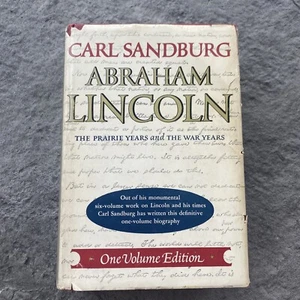 Carl Sandburg Abraham Lincoln The Prairie Years & The War Years One Vol Edition - Bild 1 von 15
