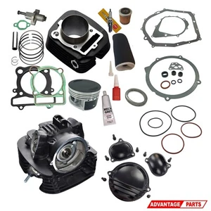 Yamaha Wolverine 350 Cylinder Head Piston Gasket Top End Kit Set 4x4 1995-2005 - Foto 1 di 6