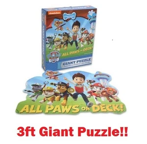 Puzzle Nickelodeon Paw Patrol 46 pezzi educativo gigante pavimento 3 piedi bambini - Foto 1 di 2