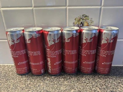 Latas de granada Red Bull Winter Edition 12 oz PARA COLECCIONISTAS 6 latas sin abrir Foto 1 de 4