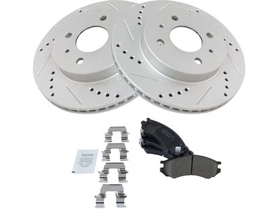 For 1991-2002 Saturn SL2 Brake Pad and Rotor Kit Front 72457GQVG 1992 1993 1994 - Изображение 1 из 2