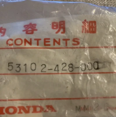 Soporte de señal izquierda Honda XL250 XL500 XL600R XR600R 1979-1990 NOS 53102-428-000 Foto 1 de 4