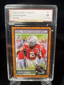2025 SCORE-A-TREAT Emeka Egbuka Rookie #2 GEM 10 - Picture 1 of 2