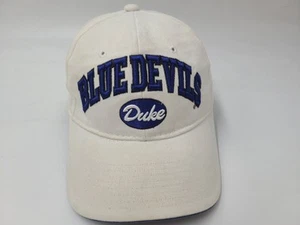 Duke University Blue Devils Zephyr Adjustable (Fits Small) Hat Cap NCAA White - Picture 1 of 17