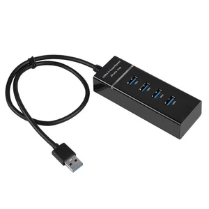 4 Port USB3.0 HUB Charging Dock Station 5Gbps Charging Hub Adapter For Phone NEW - Afbeelding 1 van 11