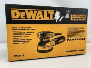 NEU Dewalt DWE6423 120V kabelgebunden 5" regelbarer Haken & Schleife Exzenterschleifer - Bild 1 von 4