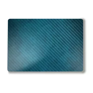 Carbon Fiber Laptop Skin Compatible with Surface Laptop 7 13.8" (2024) - Blue St - Picture 1 of 4