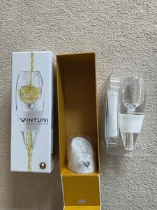 VINTURI White Wine Aerator C/W Drip Stand & Travel Pouch UNUSED - Picture 1 of 7