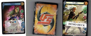 Universal Fighting System (UFS) ZI MEI Demo Deck Factory Sealed + PADMA Promo - Picture 1 of 3