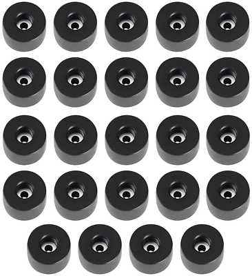 24 Gummifüße Ø 38x25 Lautsprecherfüße Gummifuß Boxenfüße Gehäusefuß Boxenfuß Fuß - Bild 1 von 4