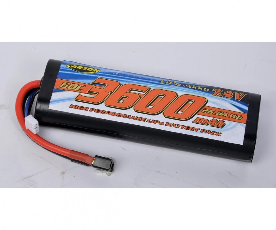 Carson Lipo Akku 7,4V 3600mAh 60C - Bild 1 von 1