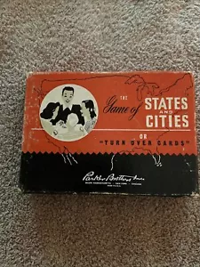 Vintage-The Game of States and Cities by Parker Brothers-Learning-Educational - Picture 1 of 10