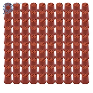 100 Pack Plastic Container Plant Flower Pots Nursery Seedlings Starting Pot USA - Picture 1 of 17