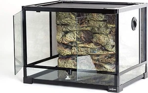 Reptile Glass Terrarium Tank w/Double Hinge Door 24x18x18 -34 Gallon - Picture 1 of 7