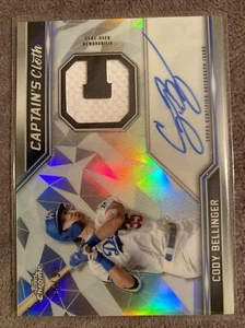 2021 Topps Chrome Cody Bellinger LA Dodgers Captains Cloth Autographed Relic /99 - Picture 1 of 2