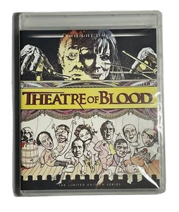 Theatre of Blood Blu-ray Twilight Time, Limited Edition 3000 Only NEW/SEALED OOP - Imagen 1 de 2