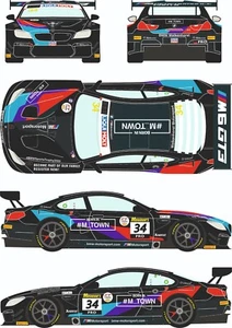 Racing Decals 43 1:24 Scale BMW M6 GT3 #34 Liqui Moly 12H of Bathurst RDE24-032 - Picture 1 of 4
