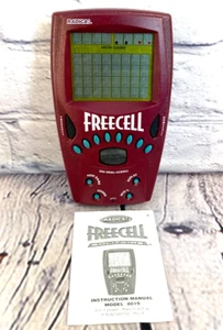 Vintage 1999 Radica Freecell Solitaire elektronisches Handheld-Spiel getestet funktionsfähig - Bild 1 von 5