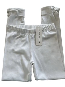 Janie And Jack Pants Girls Size 5 White Leggings - Picture 1 of 4