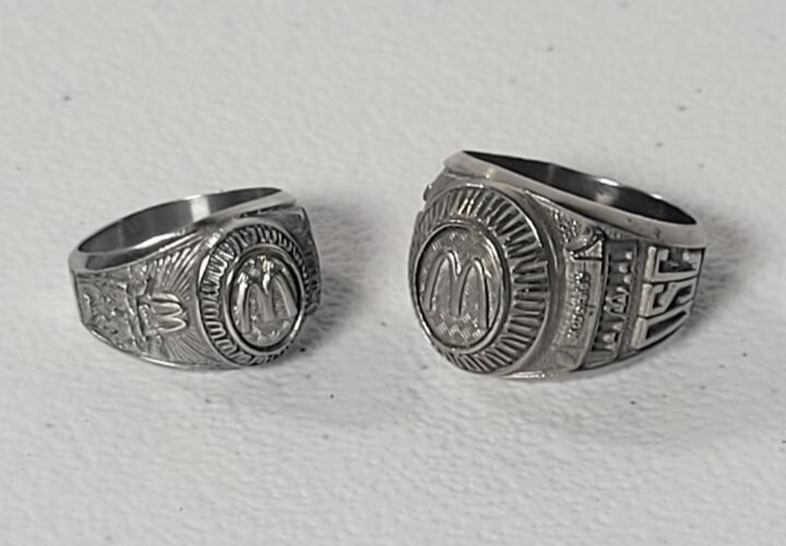 アクセサリー McDonald's college ring マクドナルド カンパニーリング カレッジリング US 7 1/2サイズ
