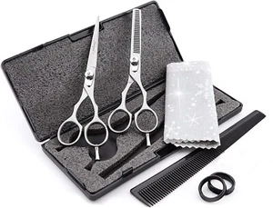 Set Effilierschere Haarschere Profi Schere Friseur Friseurschere German Qualität - Bild 1 von 6