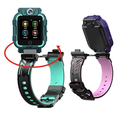 Children Smart Watch 4G Kids Position Tracker Dual Cameras Video Call Bracelet - Image 1 of 4