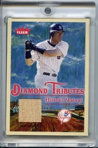 Hideki Matsui Fleer Diamond Tributes Game Used Bat 2005 NYY - Picture 1 of 2