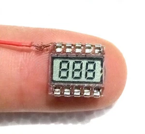 5PCS 3.0V 10PIN TN Positive 3-Digits Segment LCD Panel Digital Tube Display - Bild 1 von 5