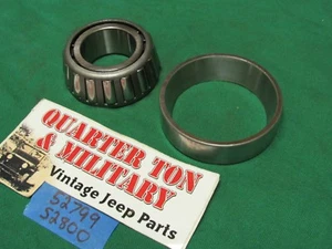 Rear Axle Bearing Dana 44/41 Premium Fits Willys jeep CJ2A CJ3A M38 M38A1 CJ3B  - Picture 1 of 5