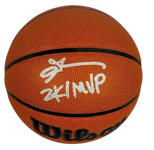 Allen Iverson autographed signed inscribed basketball Philadelphia 76ers JSA COA - Image 1 of 3