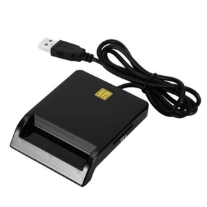 USB 2.0 Smart Card Reader CAC ID Bankkarte Sim Card Cloner Connector - Bild 1 von 3