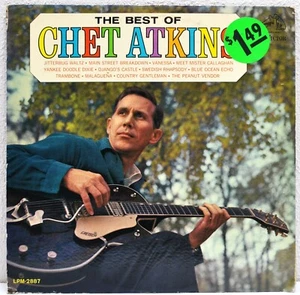 CHET ATKINS  "The Best Of Chet Atkins"   1964  Vinyl LP   RCA  LPM-2887 - Picture 1 of 6