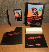 Vintage Game | Mach Rider | Nintendo Entertainment System | 1985 | Complete