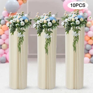 Hotels Deko Karton Blumenständer Tischdeko Blumenständer 10 Stück - Bild 1 von 24