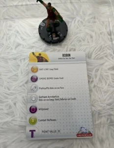 Heroclix Robin #001 Heroclix Crisis DC Pre-owned - Picture 1 of 2