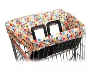 SKIP HOP Baby Shopping Cart / HighChair Seat Cover with Extra Closure Added!!! - Picture 1 of 5