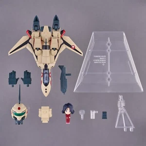 Figura de acción Macross Plus YF-19 con Myung Fang Lone 4,3 pulgadas Tiny Session Bandai - Imagen 1 de 9