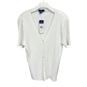 CHAPS Damen Strickjacke weiß - Größe XL - Bild 1 von 3