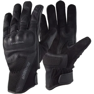 Motorrad Handschuhe 12 - Modeka Sonora Sommer Leder - schwarz - Bild 1 von 3
