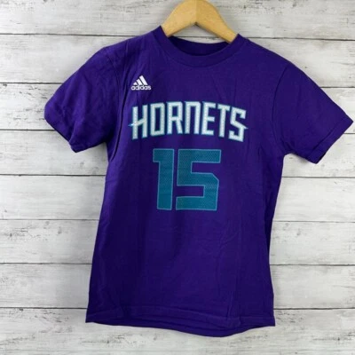 Camiseta Adidas Kemba Walker #15 Charlotte Hornets Juvenil Talla Pequeña Nueva Sin Etiquetas Foto 1 de 4
