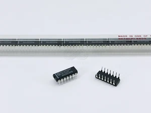 10PCS PC74HC04P 74HC04 Philips Hex Inverter IC 6-Channel NOT Gate DIP-14 - Picture 1 of 5