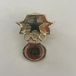 1984 Western Electric Telephone Co LA OLYMPIC GAMES OLYMPICS TEAM USA LAPEL PIN - Picture 1 of 1