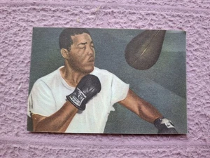 BLUE BAND MARGARINE - SPORT WORLD SERIES #95 JOE LOUIS BOXING  GD+ - Picture 1 of 2
