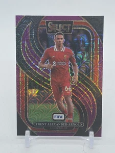 2024-25 Select FIFA Mezzanine Purple Mojo Prizm Parallel Trent Alexander-Arnold - Picture 1 of 2