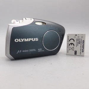 Olympus Digital Camera Mju Mini 4.0MP Blue Tested - Picture 1 of 9