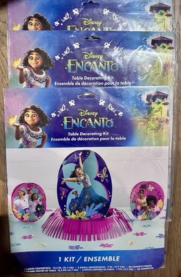 (3) Kit de decoração de mesa Disney's Encanto suprimentos para festa de aniversário confete novo - Imagem 1 de 4