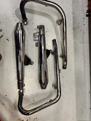 Triumph Bonneville Newchurch 2015 Exhaust System. Free Delivery - Image 1 of 4